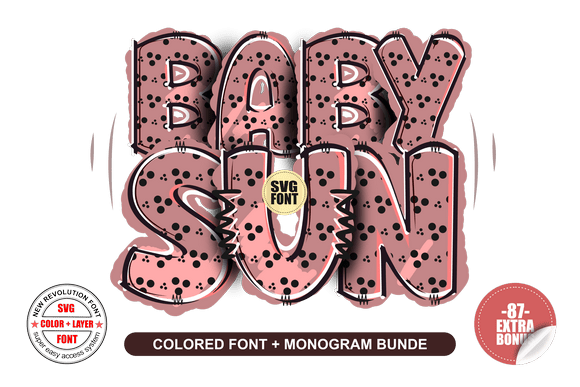Baby: The Retro SVG Font for a Lovely Day