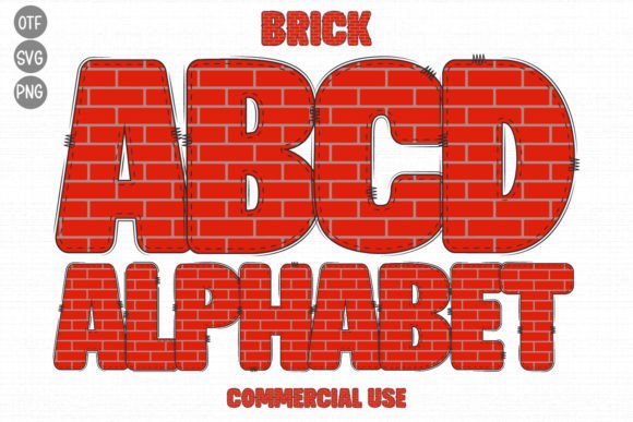 Brick: A Color Font with a Natural Edge