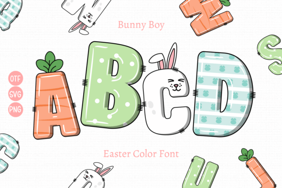 Bunny Boy: A Font with Springtime Character