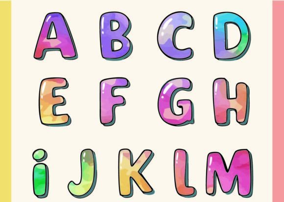 Emory: A Colorful Heaven of Typographic Paintings
