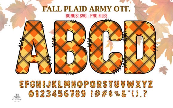 Fall Plaid Army: Embrace Festive Warmth in Your Designs
