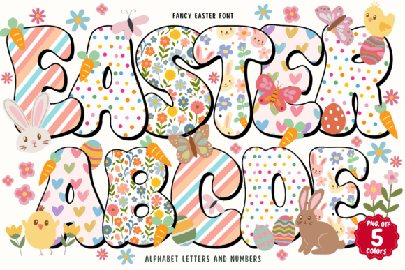 Fancy Easter: A Font That Brings Springtime to Your Designs