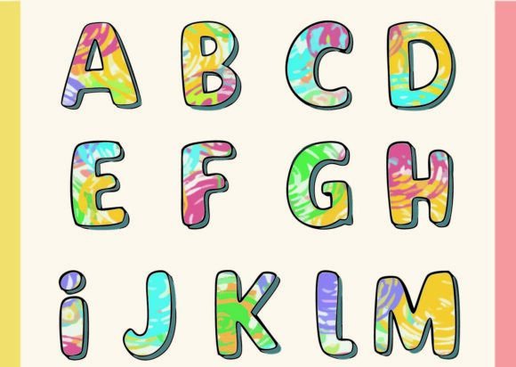 Nevaeh: The Color Font That Turns Every Letter Into Art