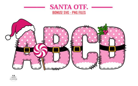 Unwrapping the Santa Army Font: A Festive Design Toolkit