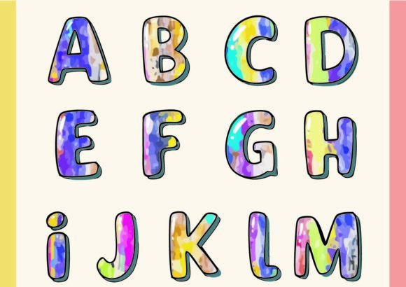 Viviana: A Colorful Heaven of Typographic Paintings